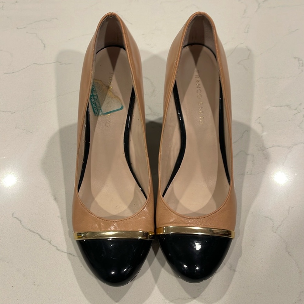Size 10 Franco Sarto Chunky Heels